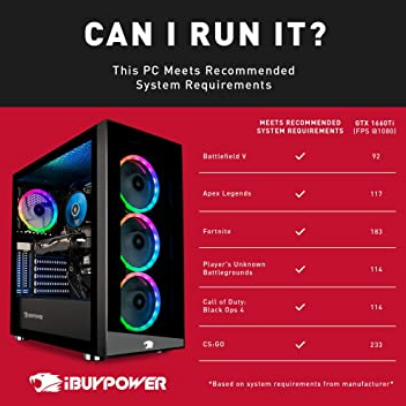 iBUYPOWER GAMING PC DESKTOP