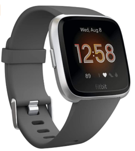 fitbit versa lite charcoal